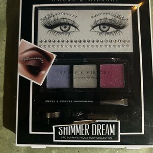 Smoke and mirrors, shimmer dream, ultimate face, and body collection